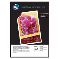 Papel HP fotog. satinado para impr. lser profesional de 200 gramos - 100 hojas / 10 x 15 cm (CG970A)